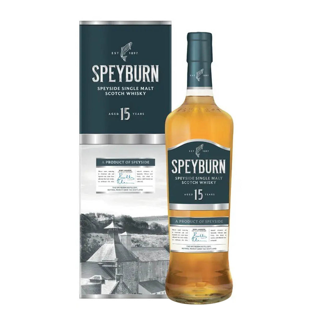 Speyburn 15 Year Speyside Single Malt Scotch Whisky ABV 46% 700ml