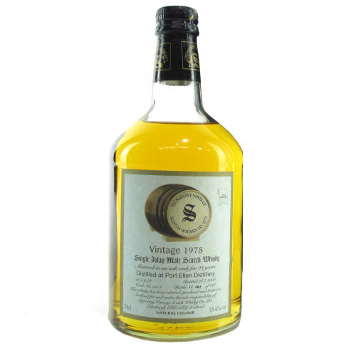 Port Ellen 1978 23 Years Signatory Vintage - The Whisky Shop Singapore