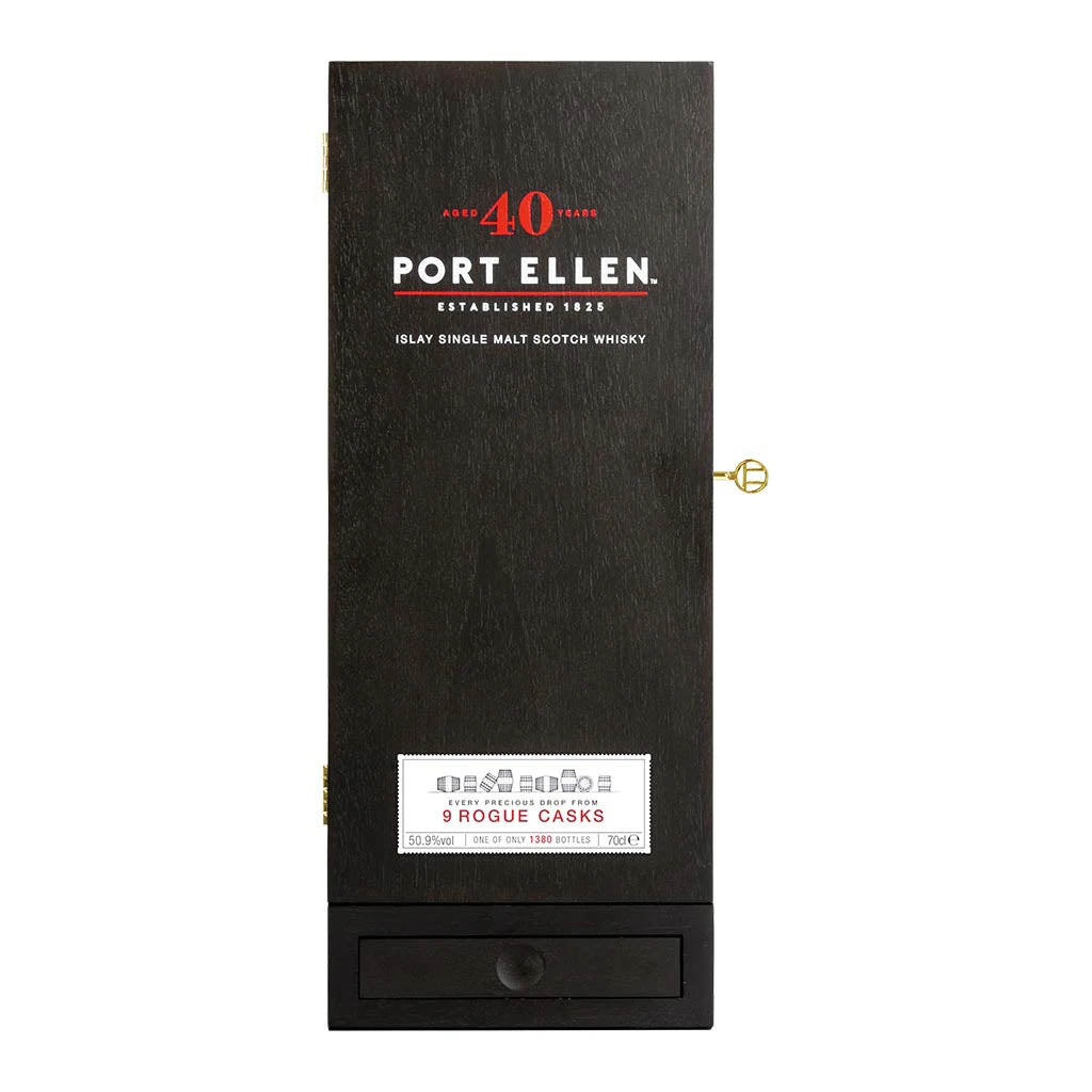Port Ellen 40 Year Old - Untold Stories : 9 Rogue Casks, Islay Single Malt Whisky ABV 50.9% 700ml