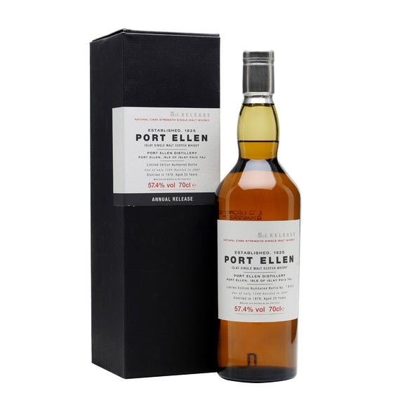 Port Ellen 5th Annual Release 1979 25 Years Old (2005) - The Whisky Shop Singapore