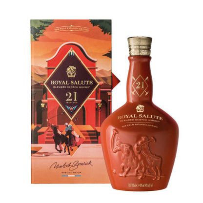 Royal Salute 21 Year The Polo Estancia Edition Blended Scotch Whisky ABV 40% Vol 700ml / 70cl