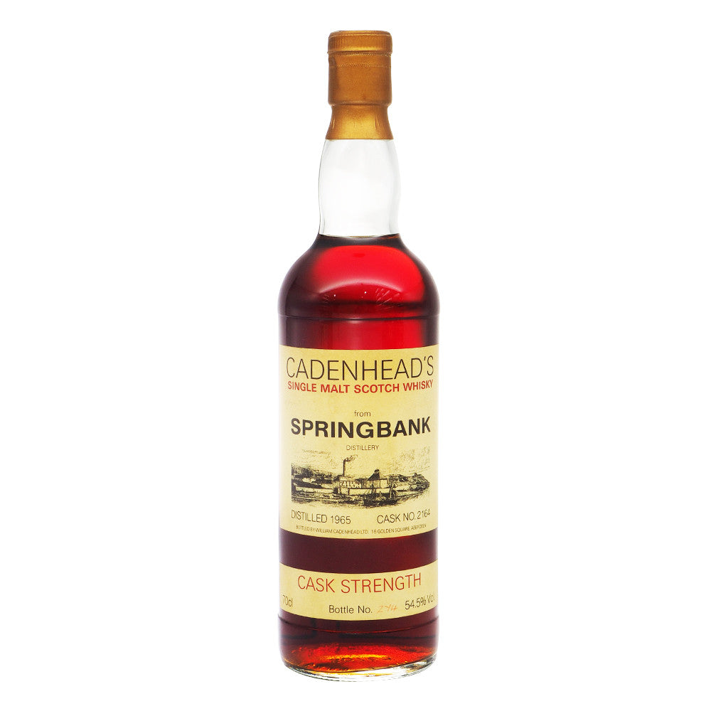 Springbank 1965 Cadenhead - The Whisky Shop Singapore