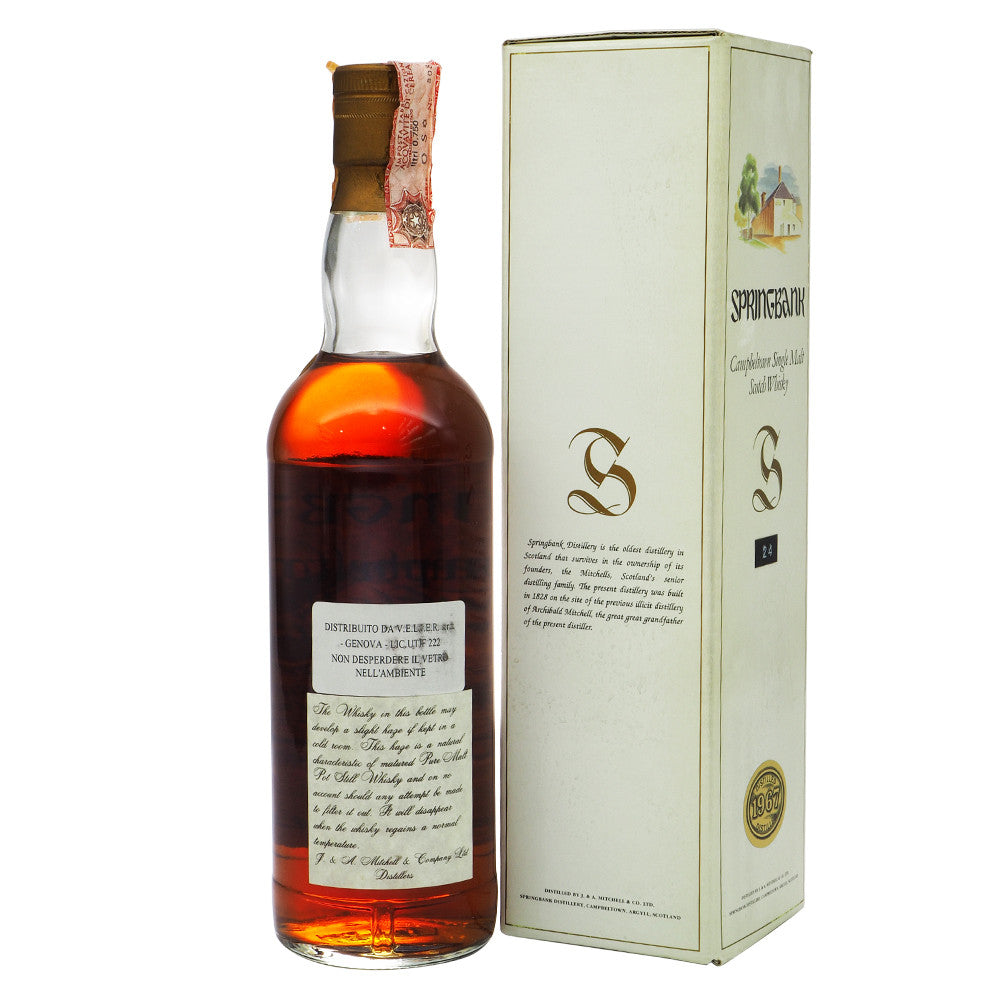 Springbank 1967 24 Years - The Whisky Shop Singapore