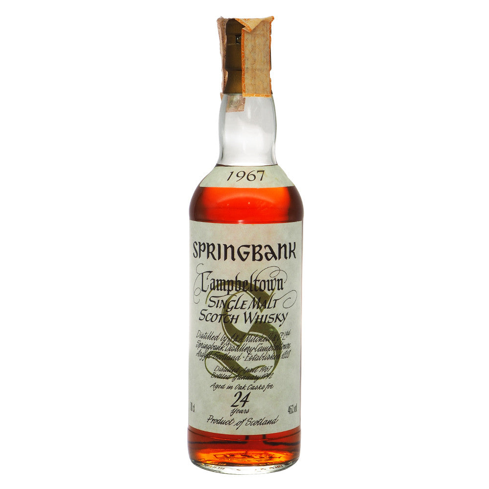 Springbank 1967 24 Years - The Whisky Shop Singapore