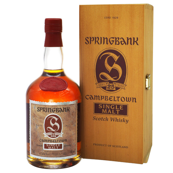 Springbank 25 Years Dumpy Bottle - The Whisky Shop Singapore