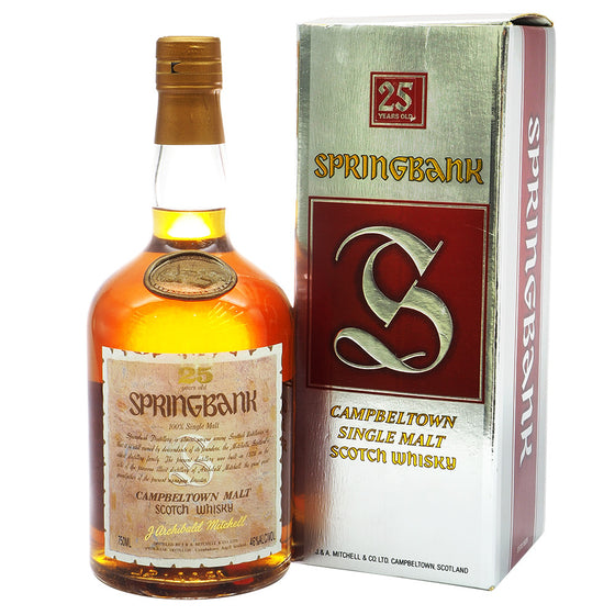 Springbank 25 Years - The Whisky Shop Singapore