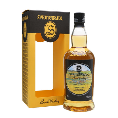 Springbank 11 Year Old 2006 Local Barley Campbeltown Single Malt Scotch Whisky ABV 53.1% Vol 70cl / 700ml