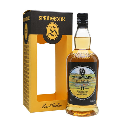Springbank 11 Year Old 2006 Local Barley Campbeltown Single Malt Scotch Whisky ABV 53.1% Vol 70cl / 700ml