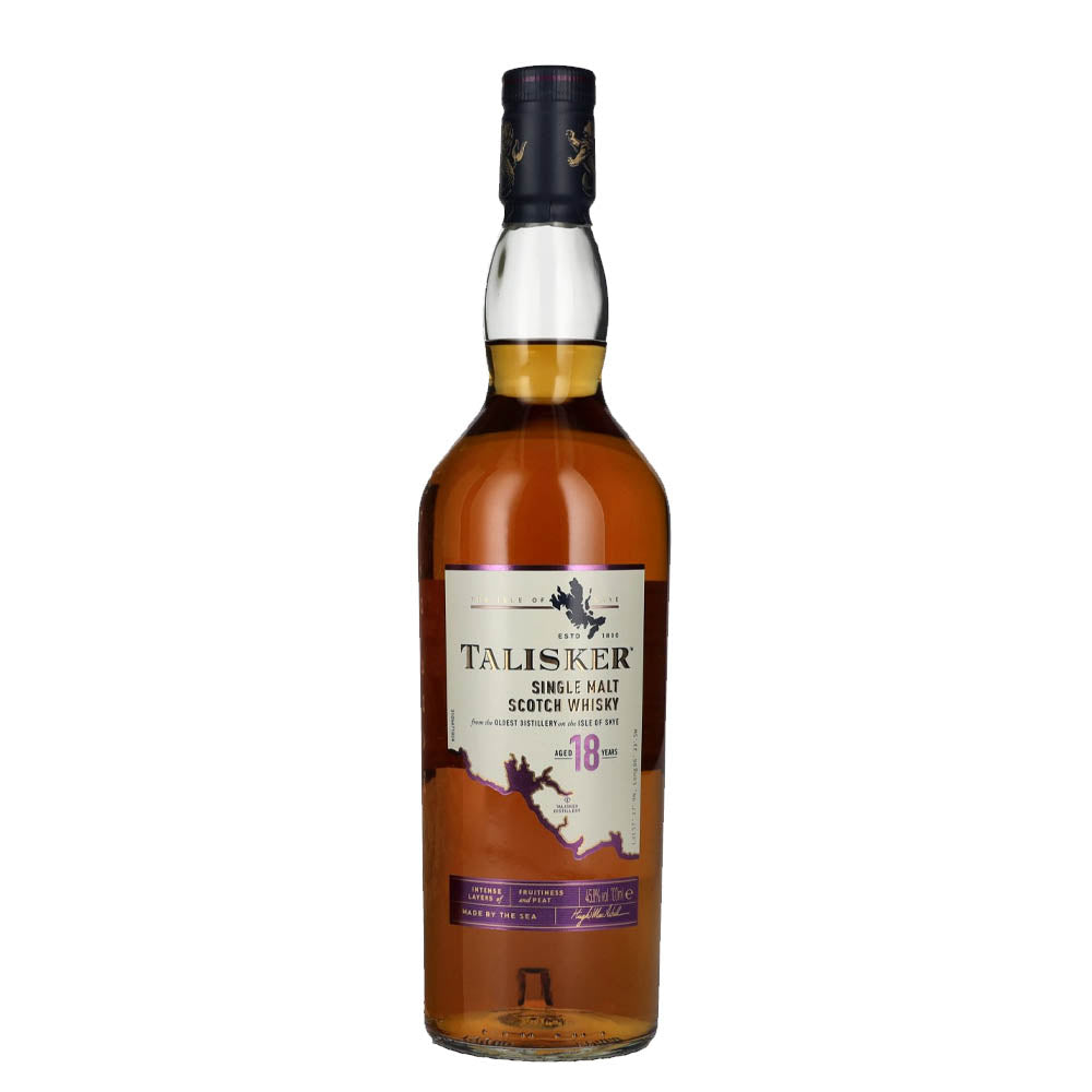 Talisker 18 Years Old ABV 45.8% 70cl with Gift Box