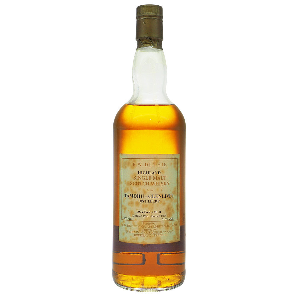 Tamdhu 1963 26 Years R.W. Duthie US Import - The Whisky Shop Singapore
