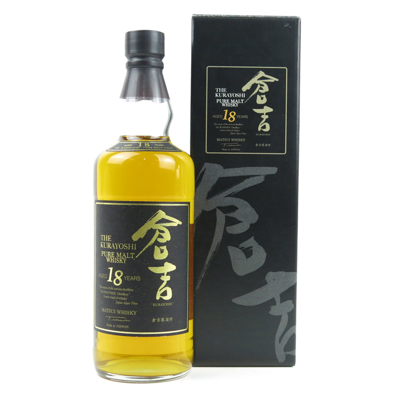 Kurayoshi 18 Years Pure Malt Whisky - The Whisky Shop Singapore