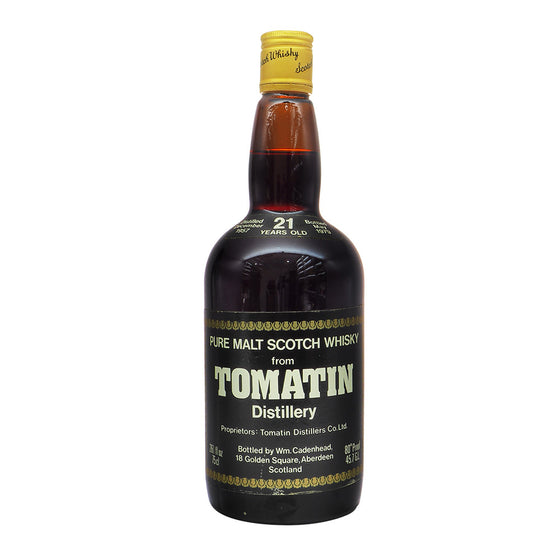 Tomatin 1957 21 Years Cadenhead - The Whisky Shop Singapore