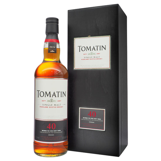Tomatin 1967 40 Years Limited Release - The Whisky Shop Singapore