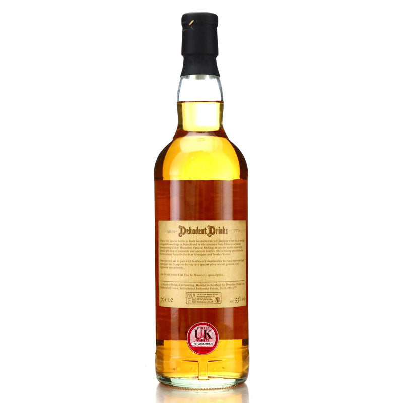 Tormore 1990 31 Year Old Whisky Sponge Edition No.33 Two First Fill Barrels ABV 53% 70CL