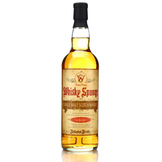 Tormore 1990 31 Year Old Whisky Sponge Edition No.33 Two First Fill Barrels ABV 53% 70CL