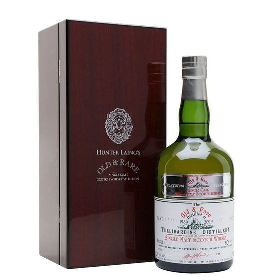 Tullibardine 1989 30 Year Old "Old & Rare Heritage" ABV 47.1% 70CL with Gift Box