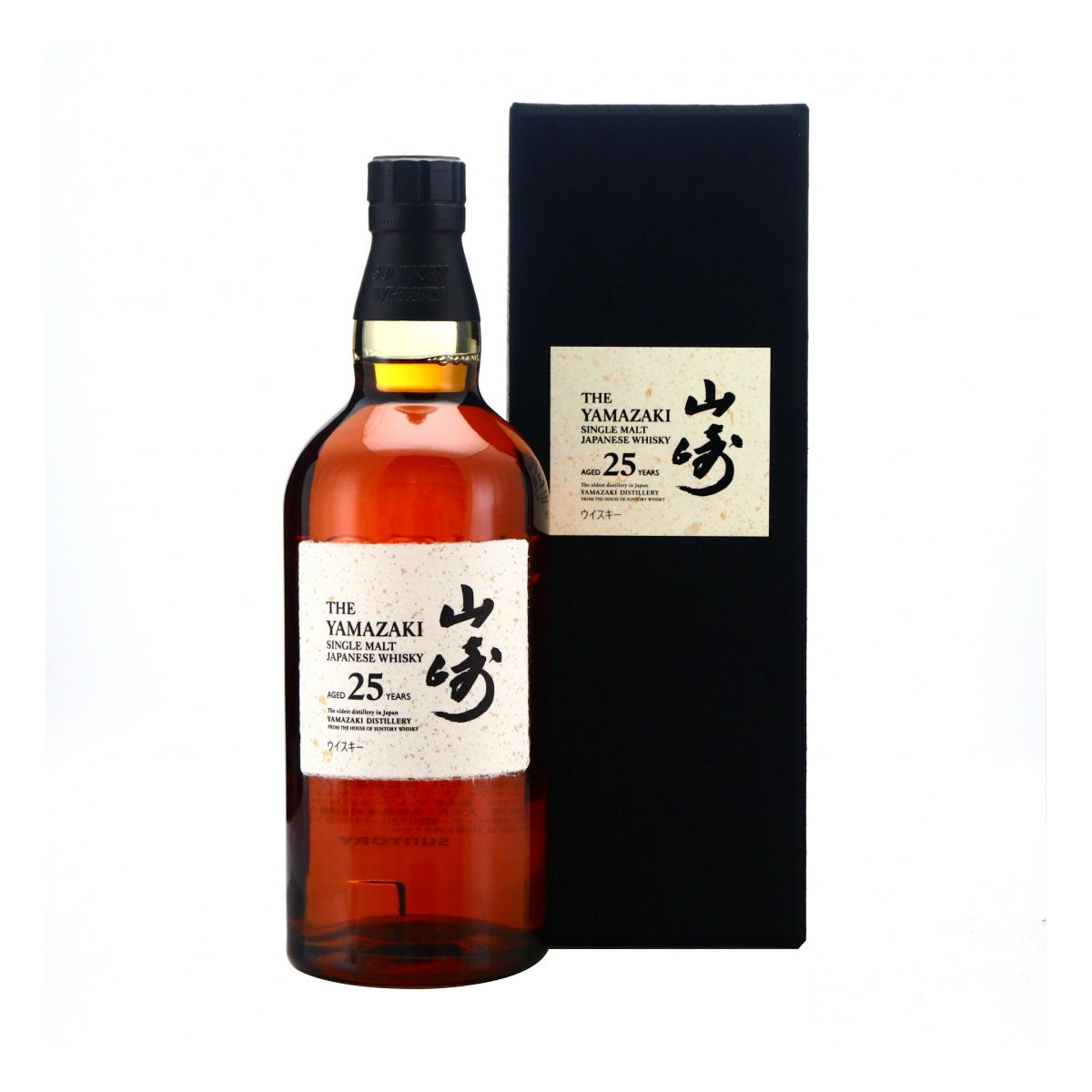 Discover the luxury of Suntory Yamazaki 25 Year Old Whisky. Aged for 25 years in sherry casks, this limited-edition single malt offers rich flavors. Yamazaki 25 Years | The Whisky Shop - The Whisky Shop Singapore