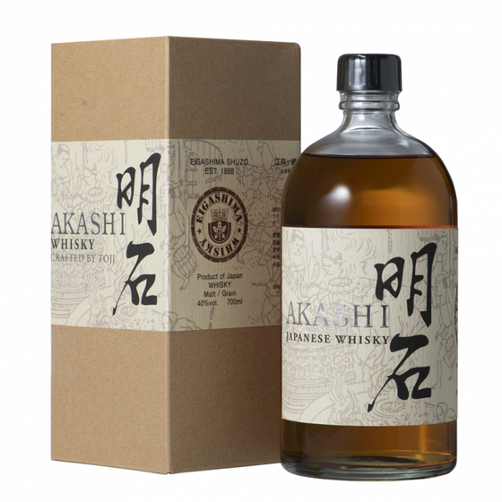 Akashi TOJI Japanese Blended Whisky ABV 40% 70cl