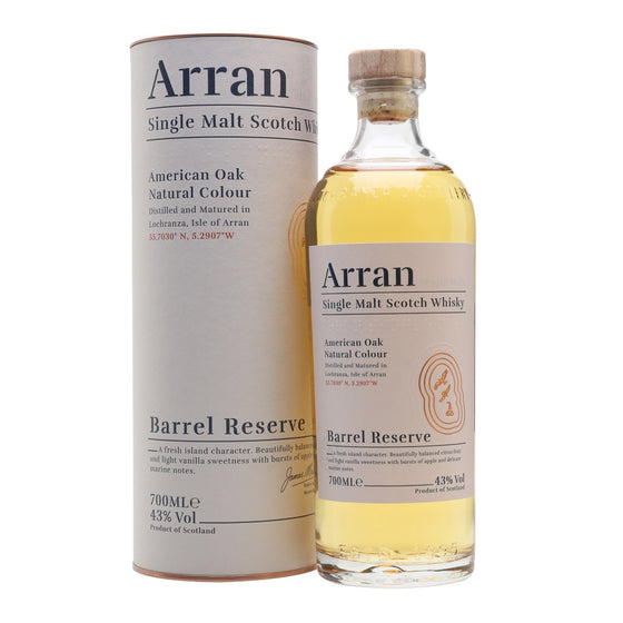 Arran Barrel Reserve ABV 43% 70cl with Gift Box