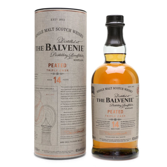 Balvenie 14 Year Peated Triple Cask - The Whisky Shop Singapore