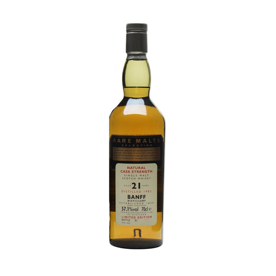 Banff 1982 21 Years Rare Malts Selections - Bottle No. 2458 - The Whisky Shop Singapore