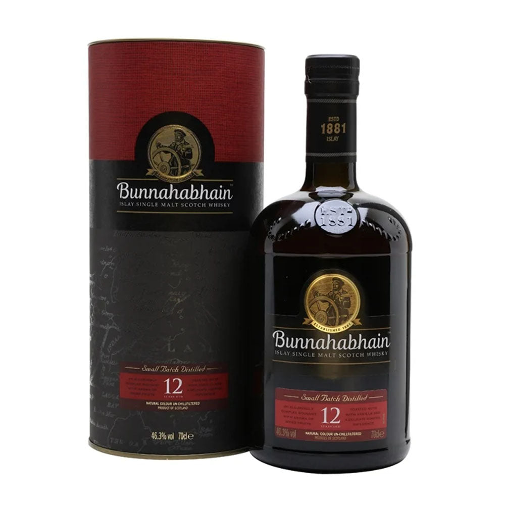 Bunnahabhain 12 Year Old Islay Single Malt Scotch Whisky 700ml