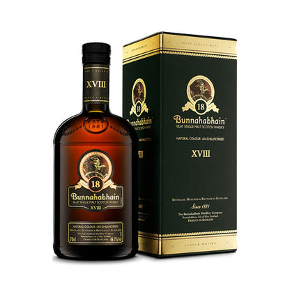 Bunnahabhain XVIII 18 Years (Older Bottling) Single Malt Whisky ABV 46.3% 700ml
