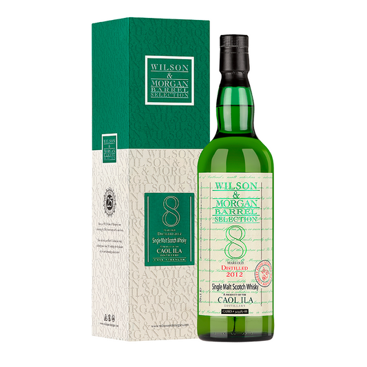 Caol Ila Distilled 2012 Wilson & Morgan Barrel Selection 8 Year Old Oloroso Sherry Finish Islay Single Malt Scotch Whisky ABV 60.5% Vol 70cl / 700m with Gift Box
