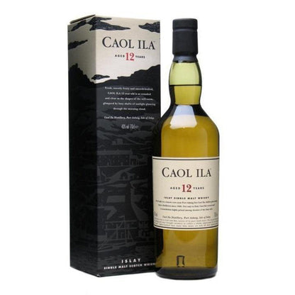 Caol Ila 12 Year Old Islay Single Malt Scotch Whisky ABV 43% Vol 700ml / 70cl with Gift Box