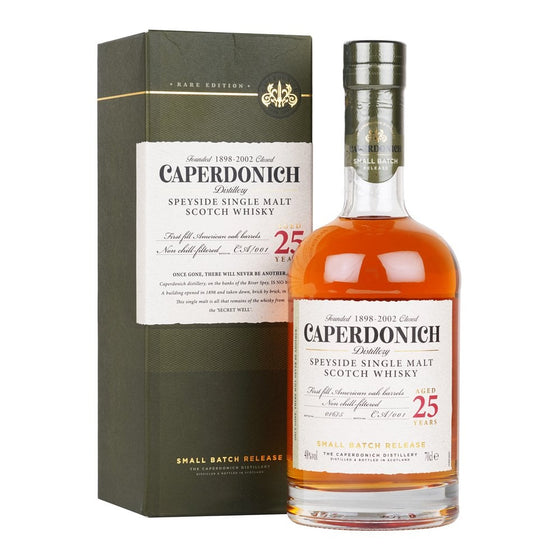 Caperdonich 25 Years Old Small Batch Release ABV 48% 70cl with Gift Box