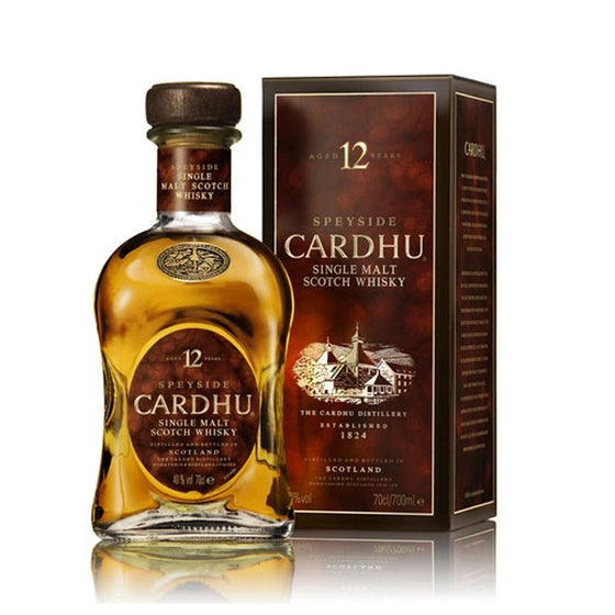 Cardhu 12 Year Old ABV 40% 75cl with Gift Box