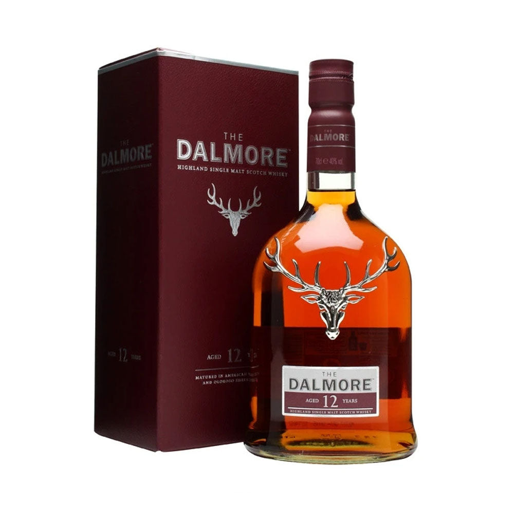 Dalmore 12 Year Single Malt Scotch Whisky ABV 40% 70cl with Gift Box