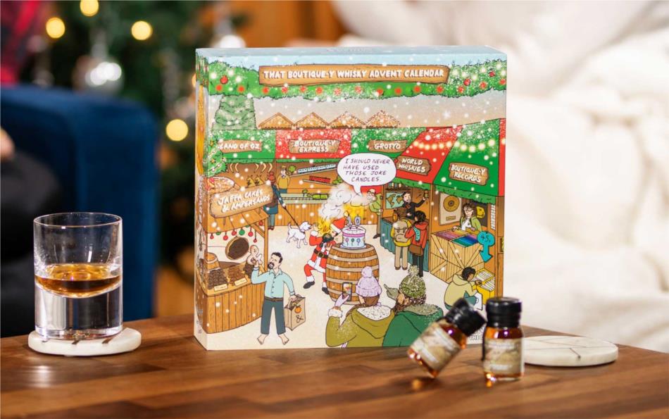 That Boutique-y Whisky Company Advent Calendar Whisky 2022 (24 x 30ml - Gift Pack)
