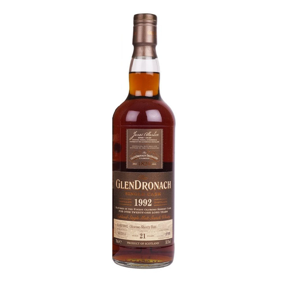 Glendronach 1992 21 Years Cask 195 - The Whisky Shop Singapore