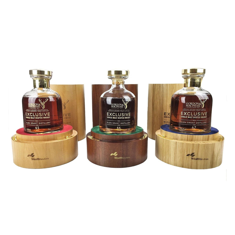 Glen Grant Gordon & MacPhail Single Malt Scotch Whisky Trilogy Bundle