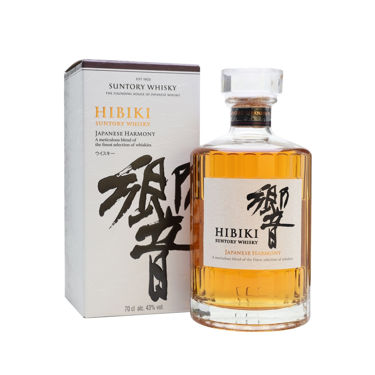 (12.12xChristmas Sale) Hibiki Harmony Blended Japanese Whisky ABV 43% 70cl with Gift Box