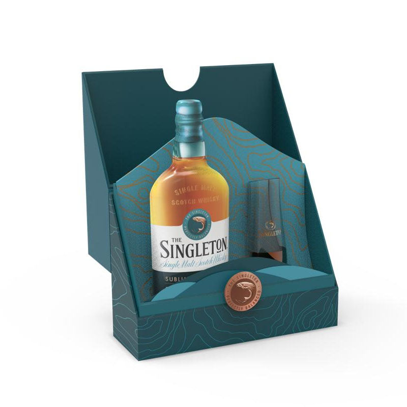 Singleton Dufftown 18 Year Single Malt Scotch Whisky 700ml with Decanter Gift Set (without gift box)