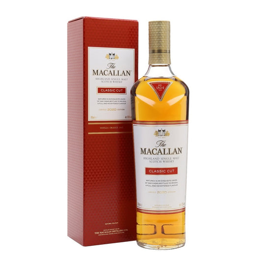 The Macallan Classic Cut Limited Edition 2020 Highland Single Malt Scotch Whisky ABV 55% Vol 700ml / 70cl with Gift Box