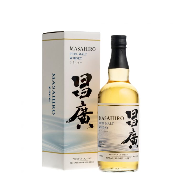 Masahiro Pure Malt Whisky ABV 43% 70cl with Gift Box