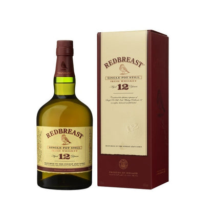 Redbreast 12 Year Old Single Pot Still Irish Whiskey ABV 40% Vol 700ml / 70cl (With Gift Box)