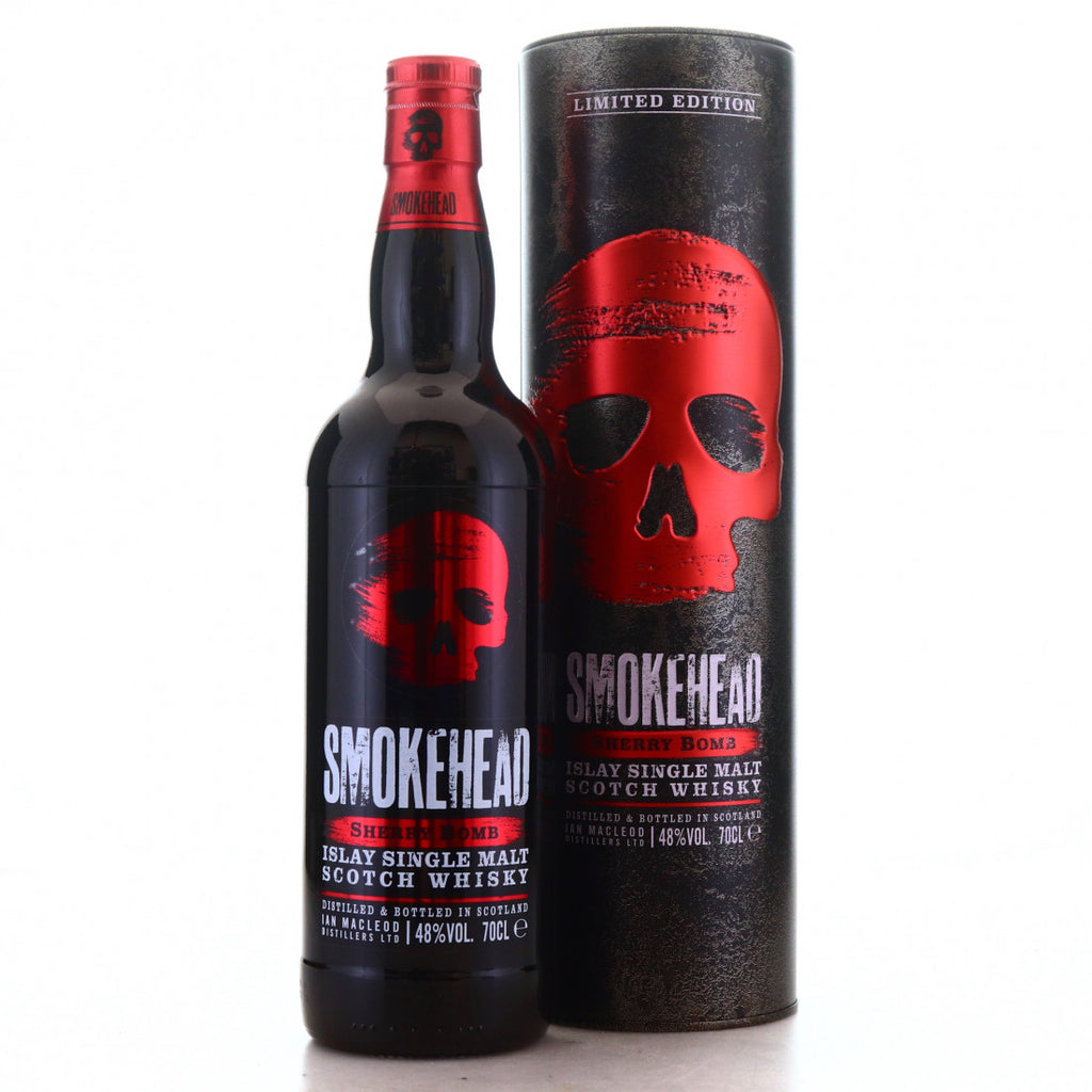 Smokehead Sherry Bomb ABV 48% 70cl with Gift Box