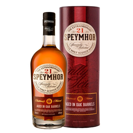 SpeyMhor 21 Year Old ABV 40% 70cl with Gift Box