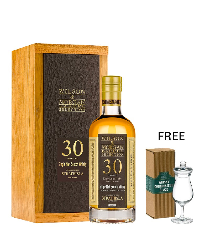 Strathisla 1989 Wilson & Morgan 30 Years Old Bot.2019 FREE Whisky Connoisseur Glass