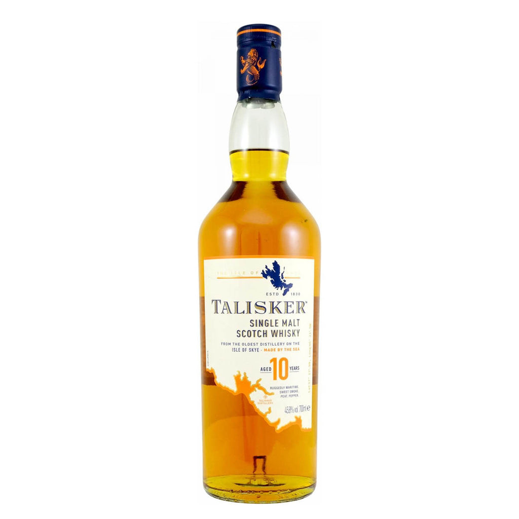 Talisker 10 Year With One White Mug Campfire Escape Gift Set ABV 45.8% 700ml Gift Pack