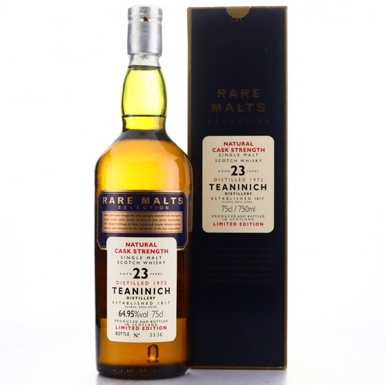 Teaninich 1972 23 Years Rare Malts Selection - The Whisky Shop Singapore
