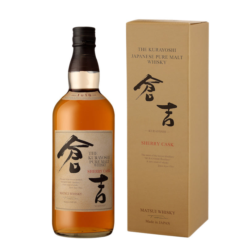 Kurayoshi Sherry Cask Whisky ABV 43% 70cl with Gift Box
