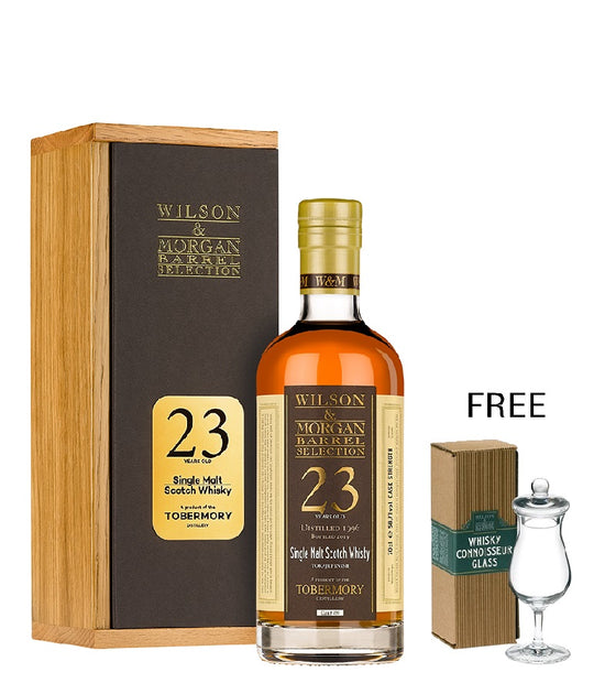 Tobermory 1996 Wilson & Morgan 23 Years Old Bot.2019 FREE Whisky Connoisseur Glass