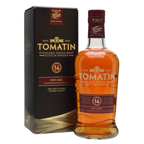 Tomatin 14 Years Old ABV 46% 70cl with Gift Box