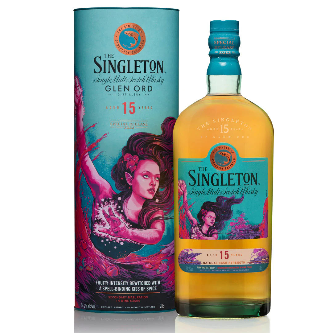 The Singleton Glen Ord Distillery Aged 15 Years Special Release 2022 Natural Cask Strength Single Malt Scotch Whisky ABV 54.2% Vol 70cl / 700ml